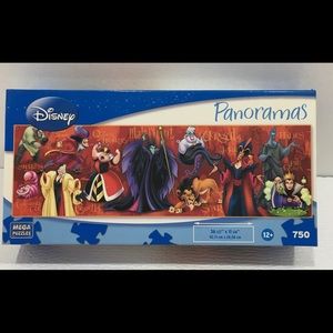 Disney Puzzle Villians Panoramas 750 pieces